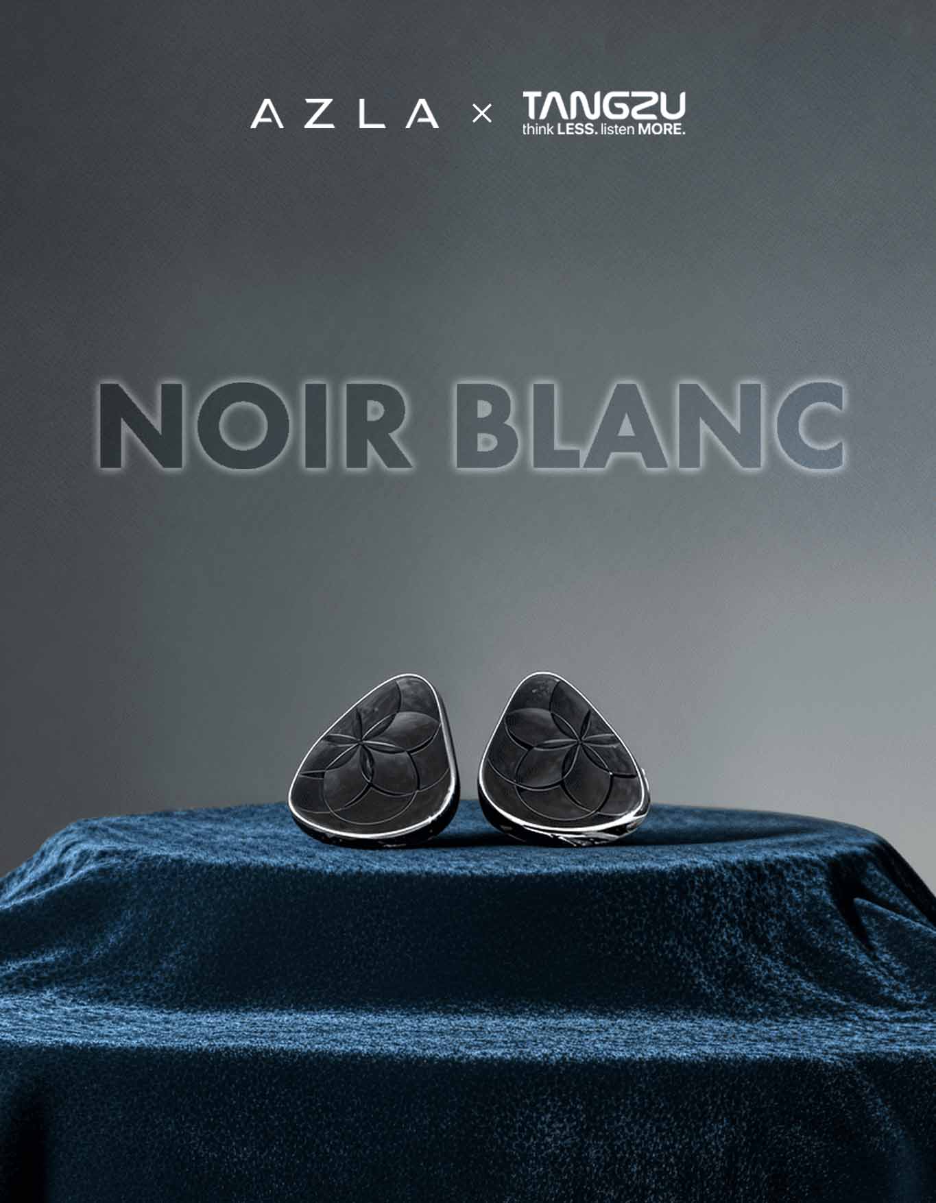 TangZu 唐族 x Azla Noir Blanc (一圈三鐵入耳式耳機)